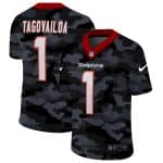 Miami Dolphins #1 Tua Tagovailoa 2020 Camo Limited Stitched Jersey