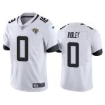 Jacksonville Jaguars #0 Calvin Ridley White Vapor Untouchable Limited Stitched Jersey