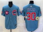 Chicago Cubs #30 Kyle Tucker Blue 2025 Tokyo Series 2nd Alternate Limited Stitched Jersey
