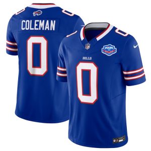 Buffalo Bills #0 Keon Coleman Blue 2025 F.U.S.E. With Farewell Patch Vapor Untouchable Limited Stitched Jersey