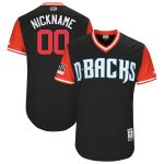 Arizona Diamondbacks Majestic Black Red 2018 Players' Weekend Pick-A-Player Roster Stitched Jersey