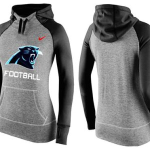 Nike Carolina Panthers Performance Hoodie Grey Black