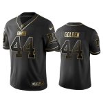 New York Giants #44 Markus Golden Black Gold Stitched Jersey