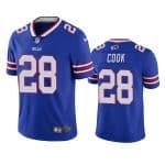 Buffalo Bills #28 James Cook Blue Vapor Untouchable Limited Stitched Jersey