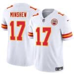 Kansas City Chiefs #17 Gardner Minshew White 2025 F.U.S.E. Vapor Untouchable Limited Football Stitched Jersey