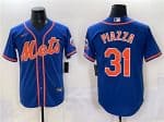 New York Mets #31 Mike Piazza Blue Cool Base Stitched Jersey