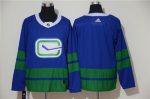 Vancouver Canucks Blue Stitched Jersey