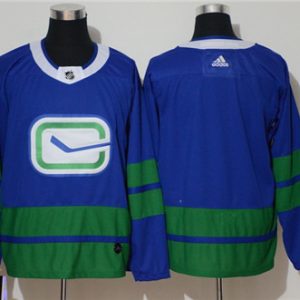 Vancouver Canucks Blue Stitched Jersey