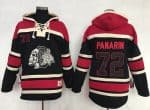 Blackhawks #72 Artemi Panarin Black Sawyer Hooded Sweatshirt Stitched Jersey