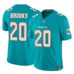 Miami Dolphins #20 Jordyn Brooks Aqua 2024 F.U.S.E Vapor Limited Stitched Jersey