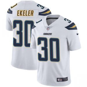 Los Angeles Chargers #30 Austin Ekeler White Vapor Untouchable Limited Stitched Jersey