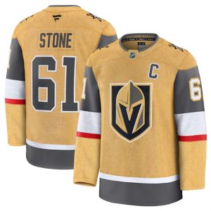 Vegas Golden Knights #61 Mark Stone Gold 2024-25 Home Stitched Jersey