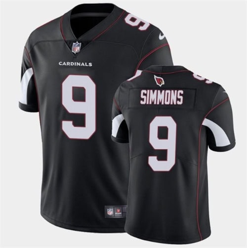 Arizona Cardinals #9 Isaiah Simmons Black Vapor Untouchable Limited Stitched Jersey