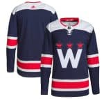 Washington Capitals Blank Navy Pro Stitched Jersey