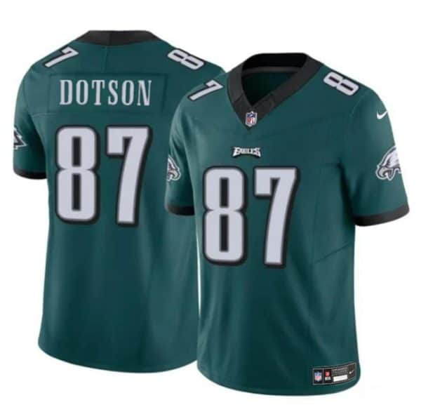 Philadelphia Eagles #87 Jahan Dotson Green F.U.S.E Vapor Untouchable Limited Stitched Jersey