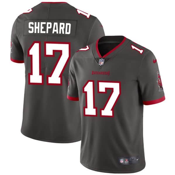Tampa Bay Buccaneers #17 Sterling Shepard Gray Vapor Limited Stitched Jersey
