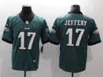 Philadelphia Eagles #17 Alshon Jeffery Green Vapor Untouchable Limited Stitched Jersey