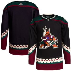 Arizona Coyotes Blank Black Stitched Jersey