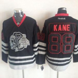 Blackhawks #88 Patrick Kane New Black Ice Stitched Jersey