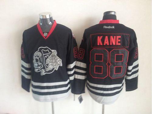 Blackhawks #88 Patrick Kane New Black Ice Stitched Jersey