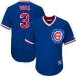Cubs #3 David Ross Blue Flexbase Authentic Collection Cooperstown Stitched Jersey