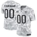 Chicago Bears Custom 2024 F.U.S.E Arctic Camo Salute To Service Limited Stitched Jersey