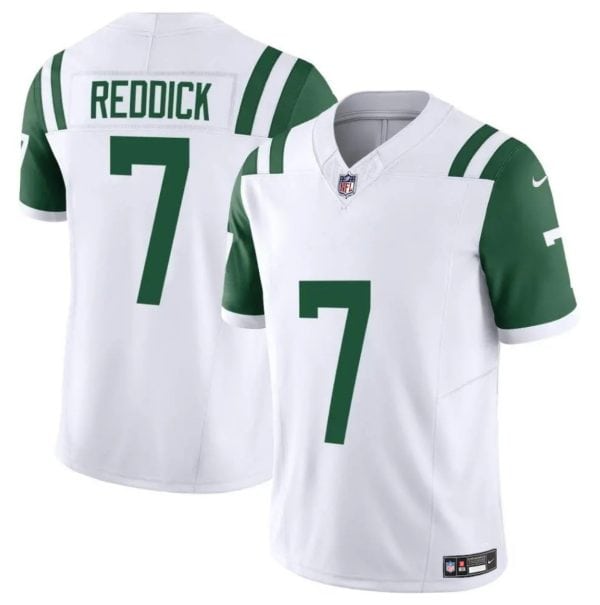 New York Jets #7 Haason Reddick White 2024 Classic Alternate Vapor F.U.S.E. Limited Stitched Jersey