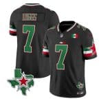 Dallas Cowboys #7 Trevon Diggs Black 2024 F.U.S.E. Mexico Vapor Untouchable Limited Stitched Jersey