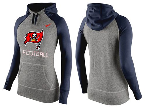 Nike Tampa Bay Buccaneers Performance Hoodie Grey Dark Blue