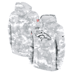 Denver Broncos 2024 Arctic Camo Salute To Service Club Fleece Pullover Hoodie