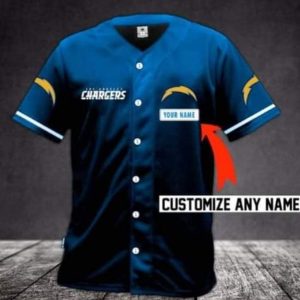 Los Angeles Chargers Customized Blue Stitched Limited NFL Jersey