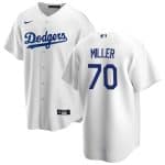 Los Angeles Dodgers #70 Bobby Miller White Cool Base Stitched Jersey