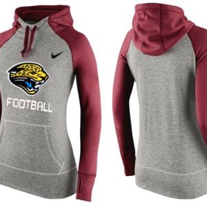 Nike Jacksonville Jaguars Performance Hoodie Grey Red