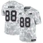 Buffalo Bills #88 Dawson Knox 2024 F.U.S.E. Arctic Camo Salute To Service Limited Stitched Jersey