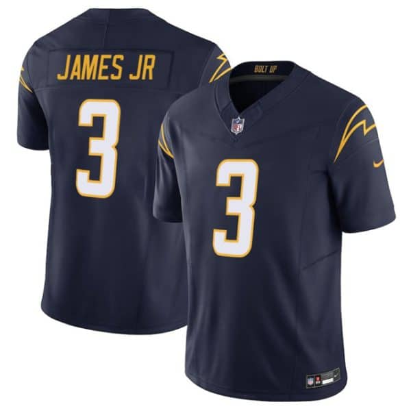 Los Angeles Chargers #3 Derwin James JR Navy 2025 F.U.S.E Vapor Limited Stitched Jersey