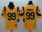 Los Angeles Rams #99 Aaron Donald Royal Gold Vapor Untouchable Limited Stitched Jersey
