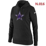 Dallas Cowboys Logo Pullover Hoodie Black