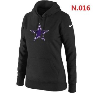Dallas Cowboys Logo Pullover Hoodie Black