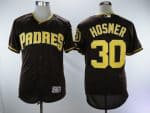 San Diego Padres #30 Eric Hosmer Brown Alternate Flexbase Stitched Jersey