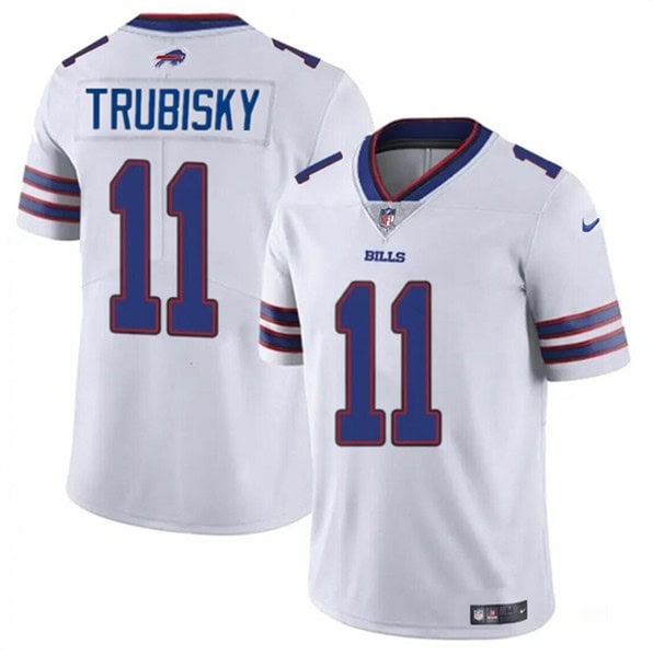 Buffalo Bills #11 Mitch Trubisky White Vapor Untouchable Limited Stitched Jersey