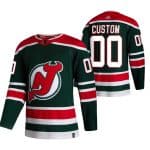 New Jersey Devils Custom Name Number Size NHL Stitched Jersey