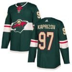 Minnesota Wild #97 Kirill Kaprizov Green Stitched Jersey