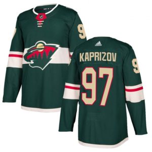 Minnesota Wild #97 Kirill Kaprizov Green Stitched Jersey