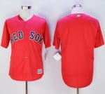 Red Sox Blank Red New Cool Base Stitched Jersey
