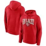 San Francisco 49ers Scarlet Gridiron Classics Campus Standard Pullover Hoodie
