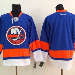 Islanders Blank Baby Blue Stitched Jersey