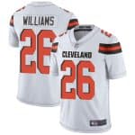 Cleveland Browns #26 Greedy Williams White Vapor Untouchable Limited Stitched Jersey