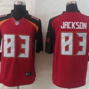 Buccaneers #83 Vincent Jackson Red Team Color Stitched New Limited Nike Jersey