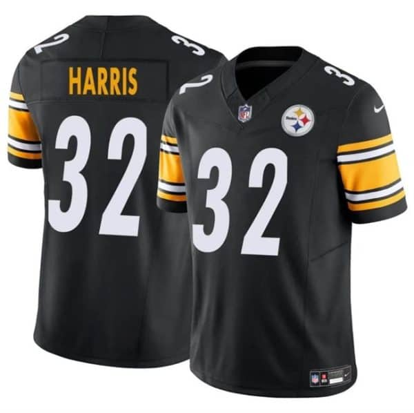 Pittsburgh Steelers #32 Franco Harris Black 2024 F.U.S.E. Alternate Vapor Untouchable Limited Stitched Jersey