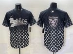 Las Vegas Raiders Team Big Logo Black Limited Stitched Jersey